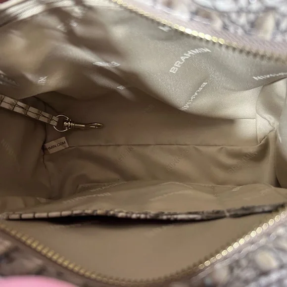Brahmin Cami Satchel color timeless taupe ombré Melbourne
